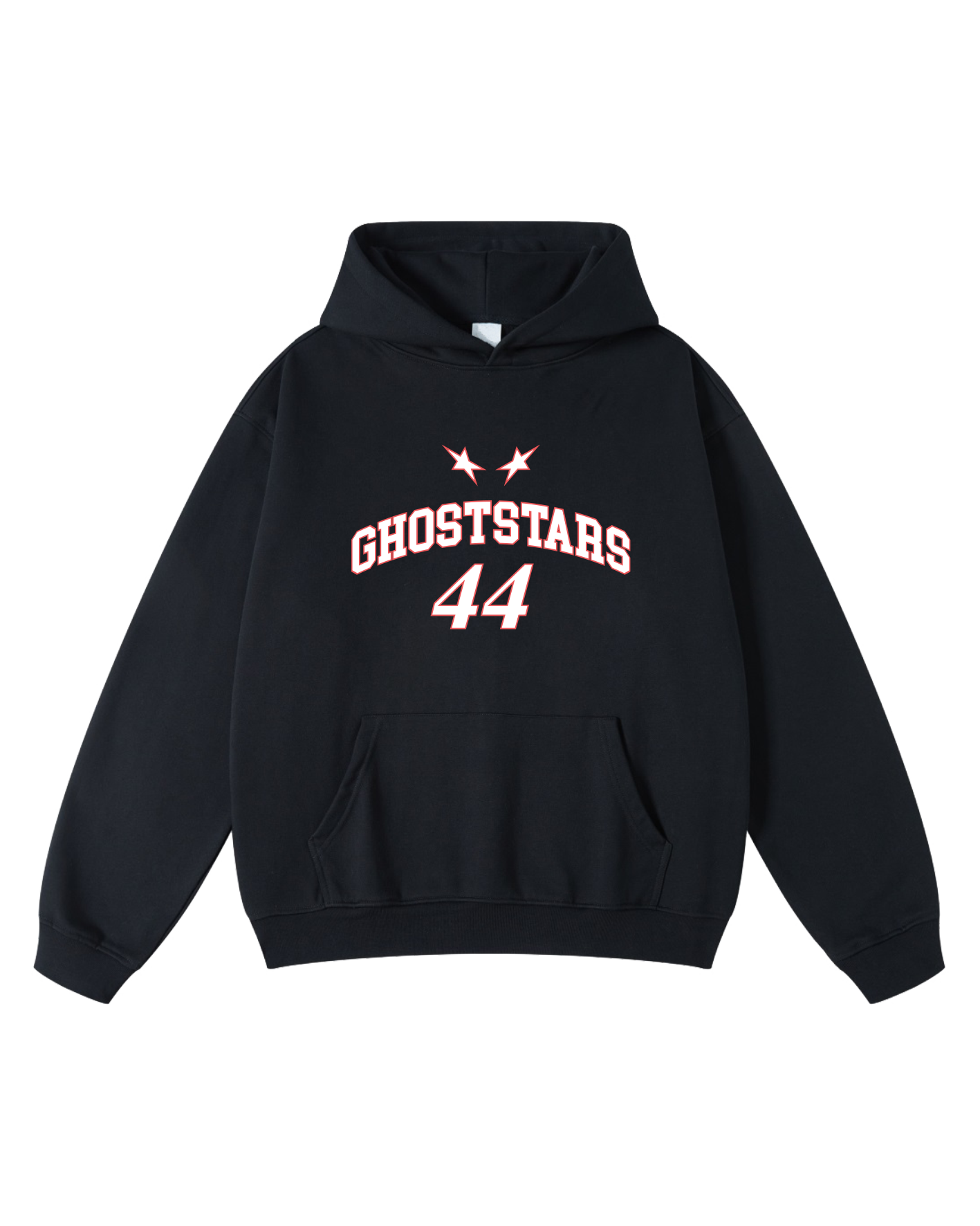44 HOODIE - BLACK