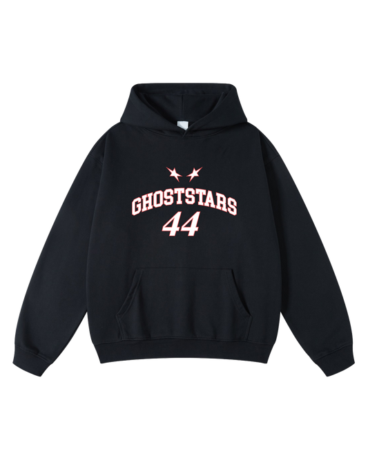 44 HOODIE - BLACK